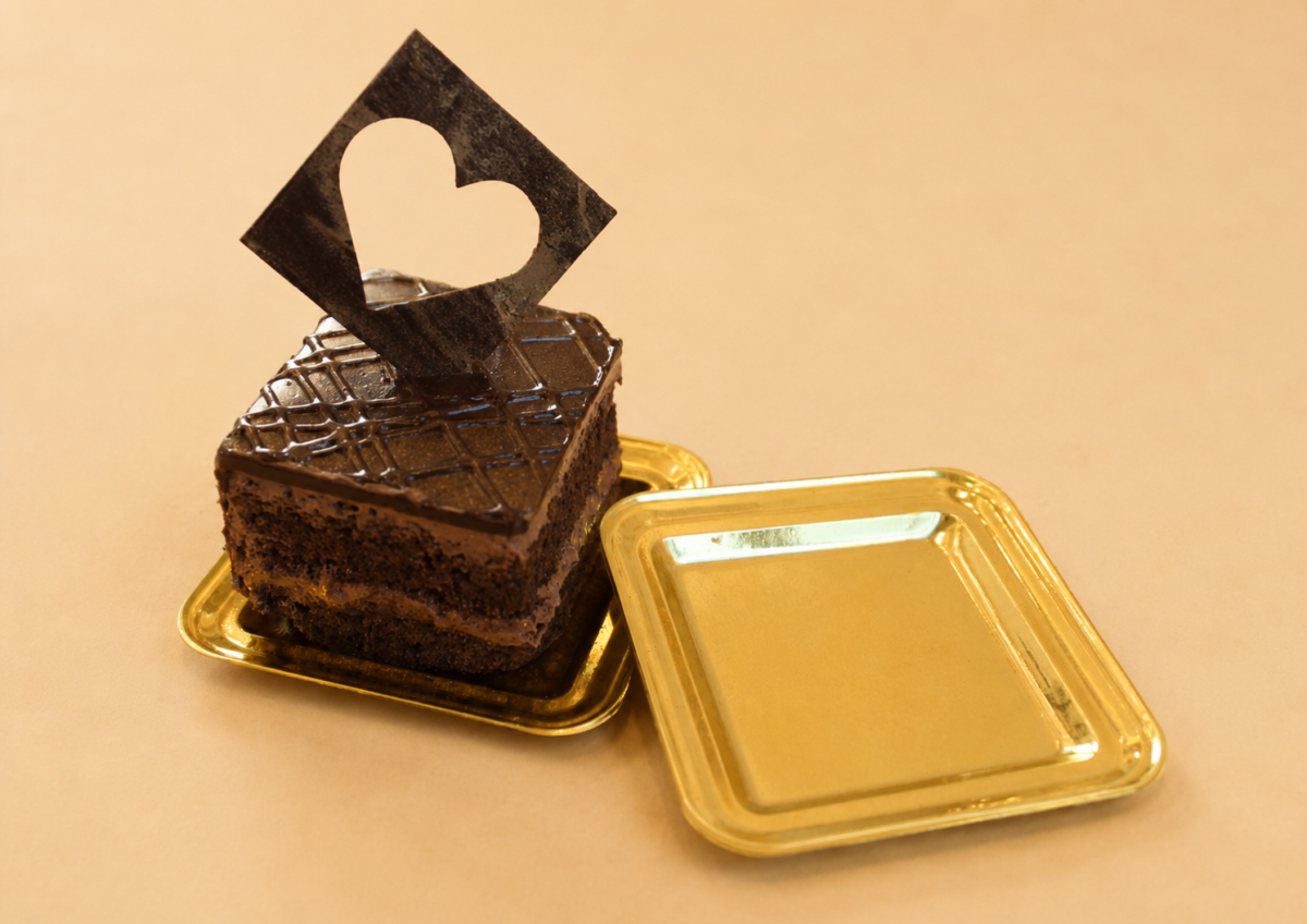 Square Metalized Tray